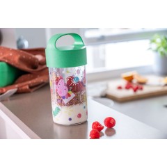 Butelka na wode BUDDY 500ml świnka Peppa organic spring green Koziol K8389761 - zdjęcie dodatkowe nr. 2