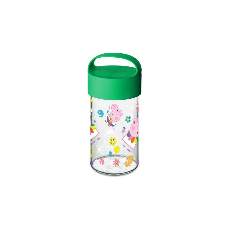 Butelka na wode BUDDY 500ml świnka Peppa organic spring green Koziol K8389761 - zdjęcie główne