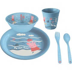 Zestaw dla dzieci świnka Peppa powder blue Koziol K8392639