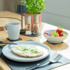 Magnetyczny zestaw obiadowy Dolomit White Silwy SYBR-KGS-11-LG - zdjęcie dodatkowe nr. 3