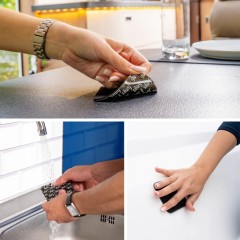 Magnetyczny zestaw obiadowy Dolomit White Silwy SYBR-KGS-11-LG - zdjęcie dodatkowe nr. 5