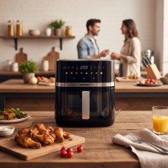 Frytkownica Beztłuszczowa PRIME3 2200W 8L LED Programy SAF81 - zdjęcie dodatkowe nr. 5