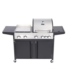 Grill Gazowy 3W1 PŁYTA RUSZT PIZZA GG501P Blaupunkt