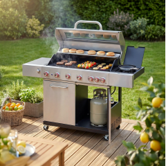 Grill Gazowy 6 Palników + Boczny GG621 Blaupunkt - zdjęcie dodatkowe nr. 22