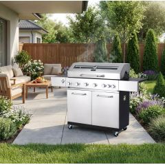Grill Gazowy 6 Palników + Boczny GG621 Blaupunkt - zdjęcie dodatkowe nr. 24