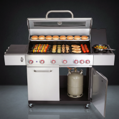 Grill Gazowy 6 Palników + Boczny GG621 Blaupunkt - zdjęcie dodatkowe nr. 26