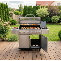 Grill Gazowy 6 Palników + Boczny GG621 Blaupunkt - zdjęcie dodatkowe nr. 31