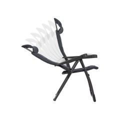 Krzesło kempingowe z regulowanym zagłówkiem AP/215 S szary Crespo 1149416 - zdjęcie dodatkowe nr. 5
