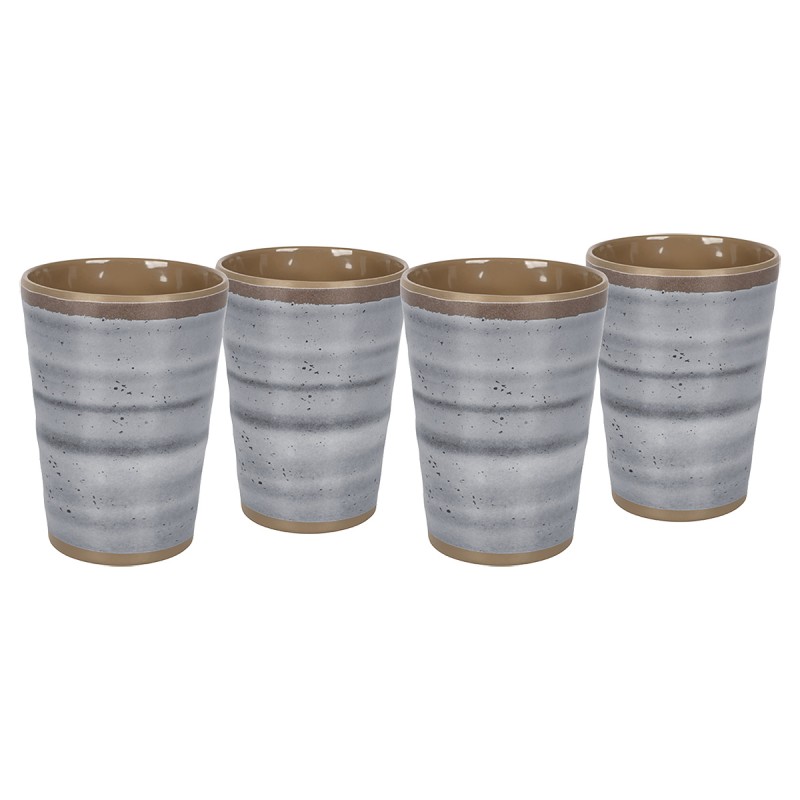 Zestaw kubków Halo Grey 4 sztuki Bo-Camp 6181396 - zdjęcie główne