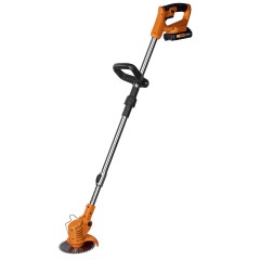 AKUMULATOROWA PODKASZARKA DO TRAWY 150mm TELESKOPOWA 9000 obr 2x Akumulator Ładowarka PRIME3 GGT51