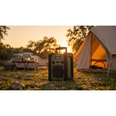 Radio budowlane przenośne akumulatorowe USB Bluetooth Blaupunkt PP35BT - zdjęcie dodatkowe nr. 4