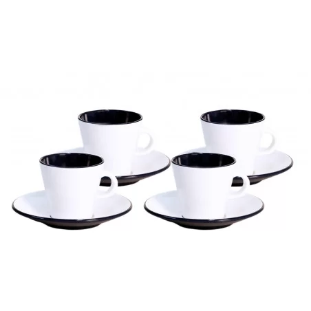 Zestaw do Espresso Linea Black 4 el. GIMEX G62070