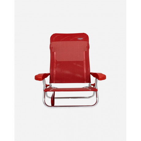Krzesło plażowe czerwone AL/221 1149306 Crespo Crespo - 4