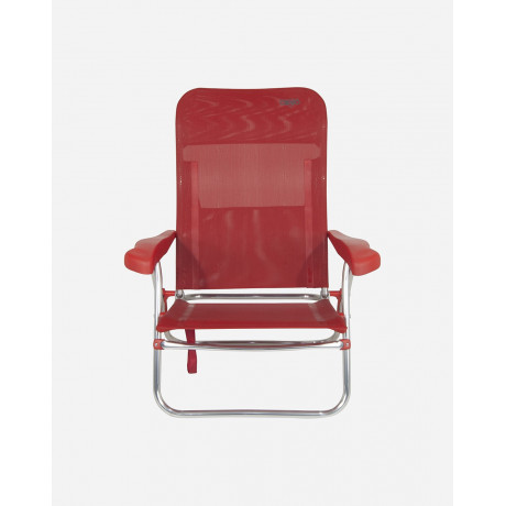 Krzesło plażowe czerwone AL/205 1149301 Crespo - 5