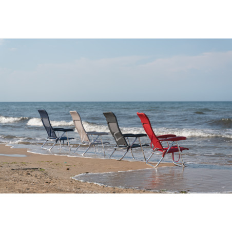 Krzesło plażowe ciemnoszare AL/205 1148195 Crespo Crespo - 3
