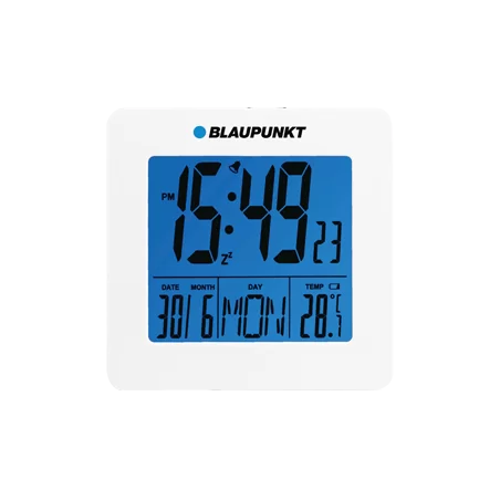 Zegarek z budzikiem i termometrem Blaupunkt CL02WH