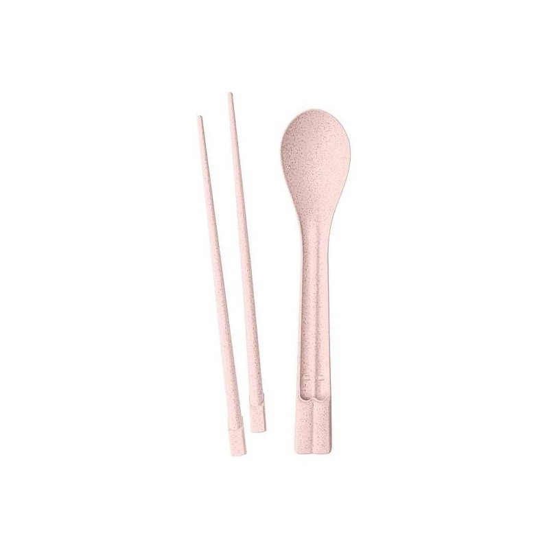 Zestaw sztućców do sushi 3el. organic pink Koziol K4032669 - zdjęcie główne