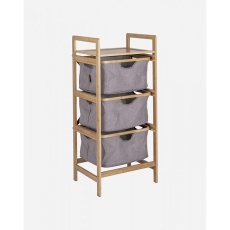 Organizer Selsdon z 3 koszami 34x44x96 cm Bo-Camp 1609328 - 1